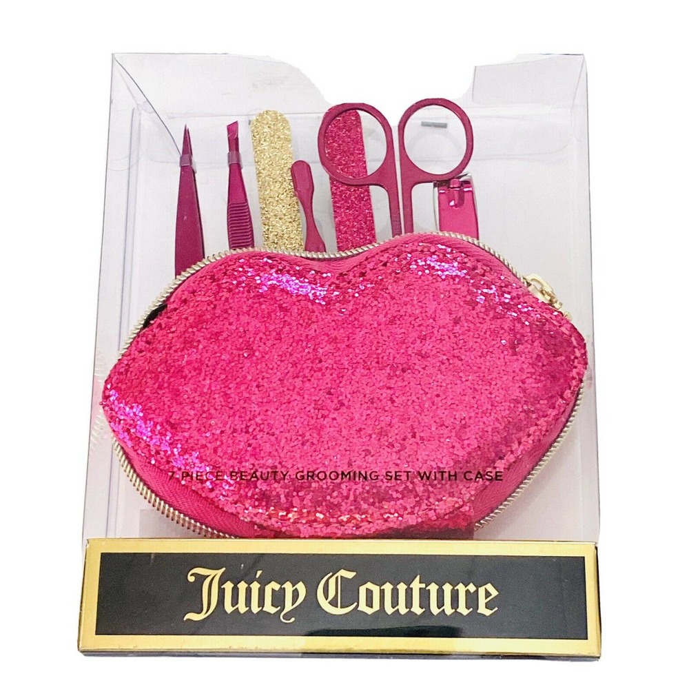 JUICY COUTURE   Manicure Set with Glitter Lip Case